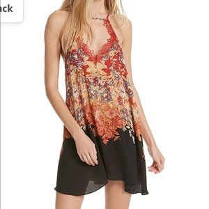 Free People Haze Mini Slip Dress